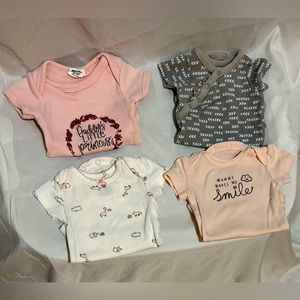 Baby Girl Onesies (Newborn)